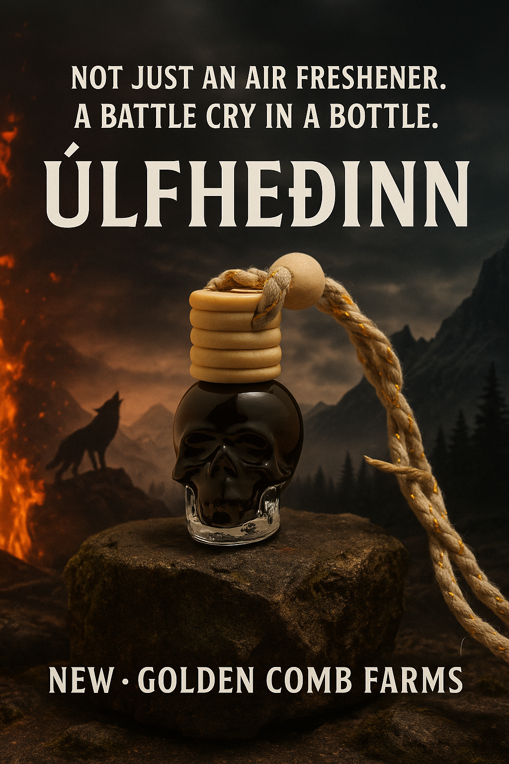 Vehicle Air Freshener Úlfheðinn