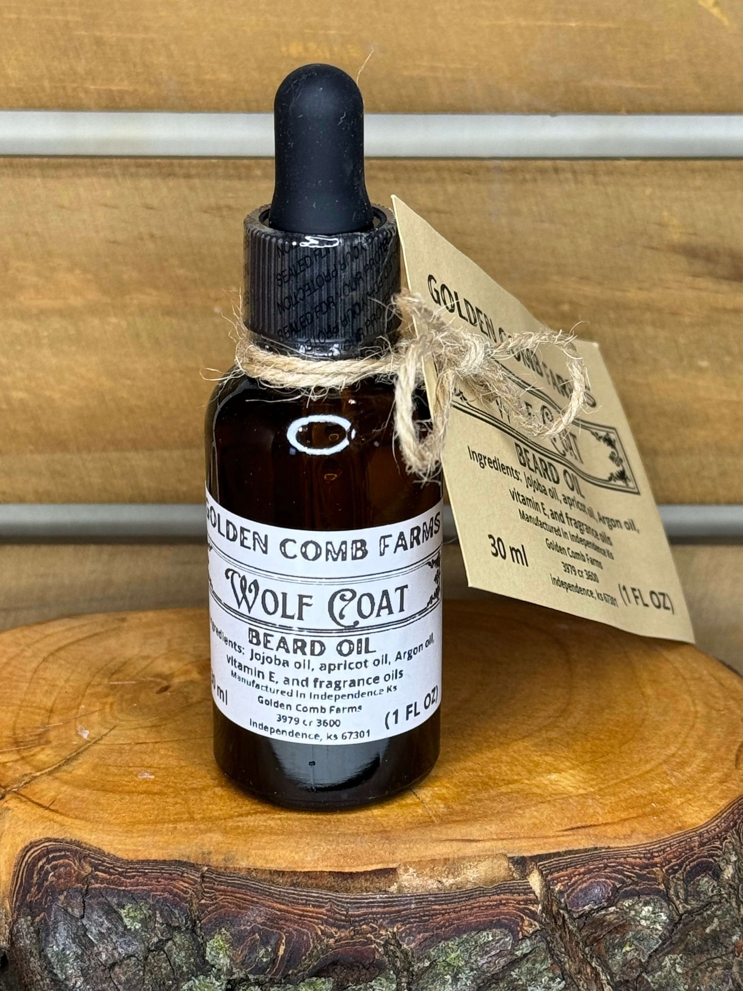 Wolf Coat Beard Oil