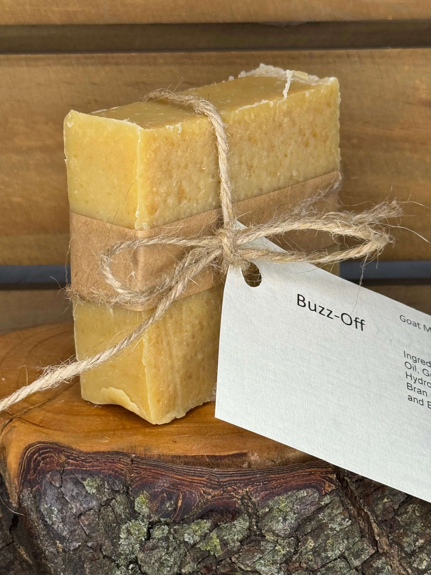 Buzz-Off Goat Milk Soap Bar