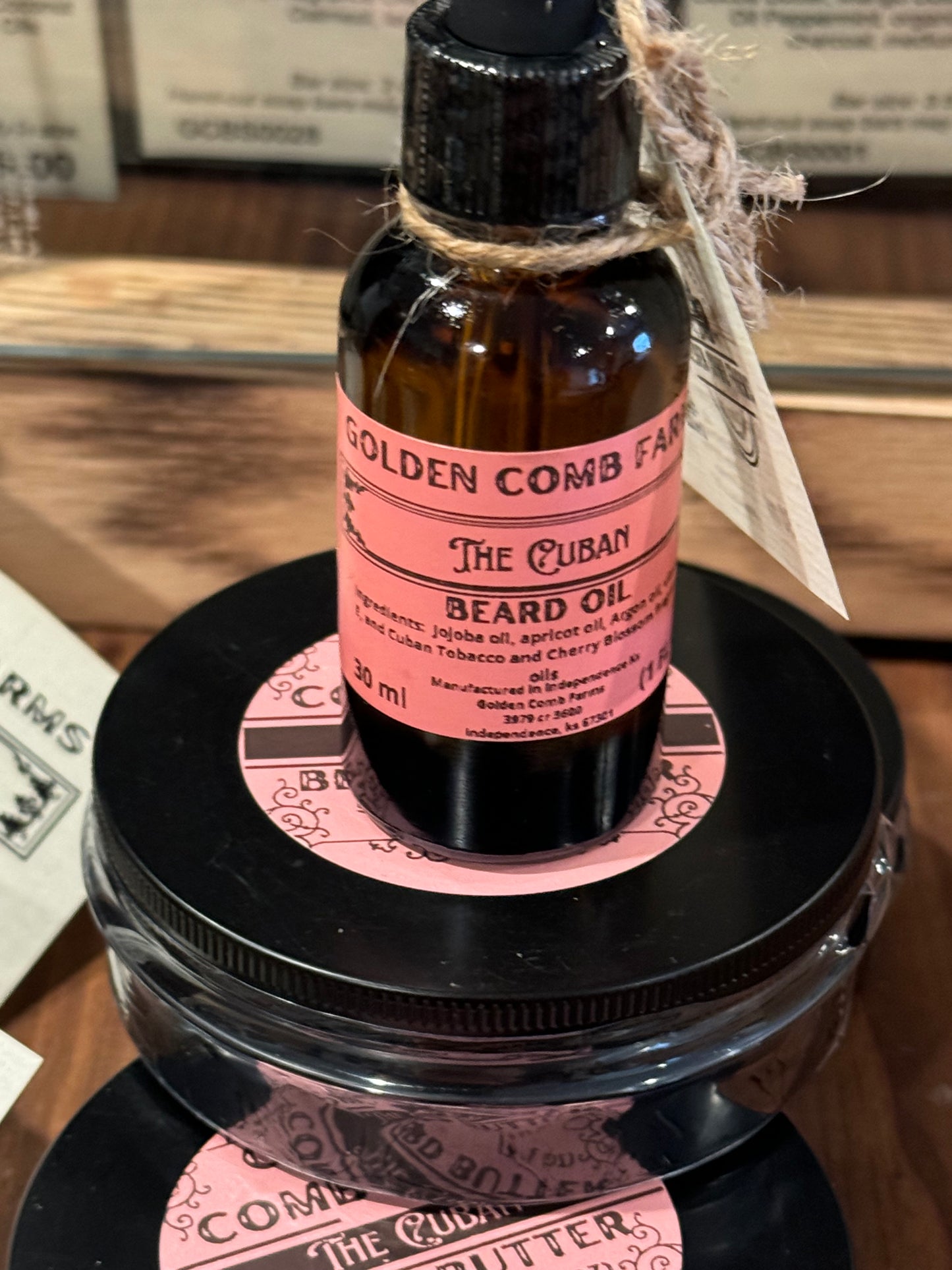 The Cuban Cherry Blossom Beard Oil