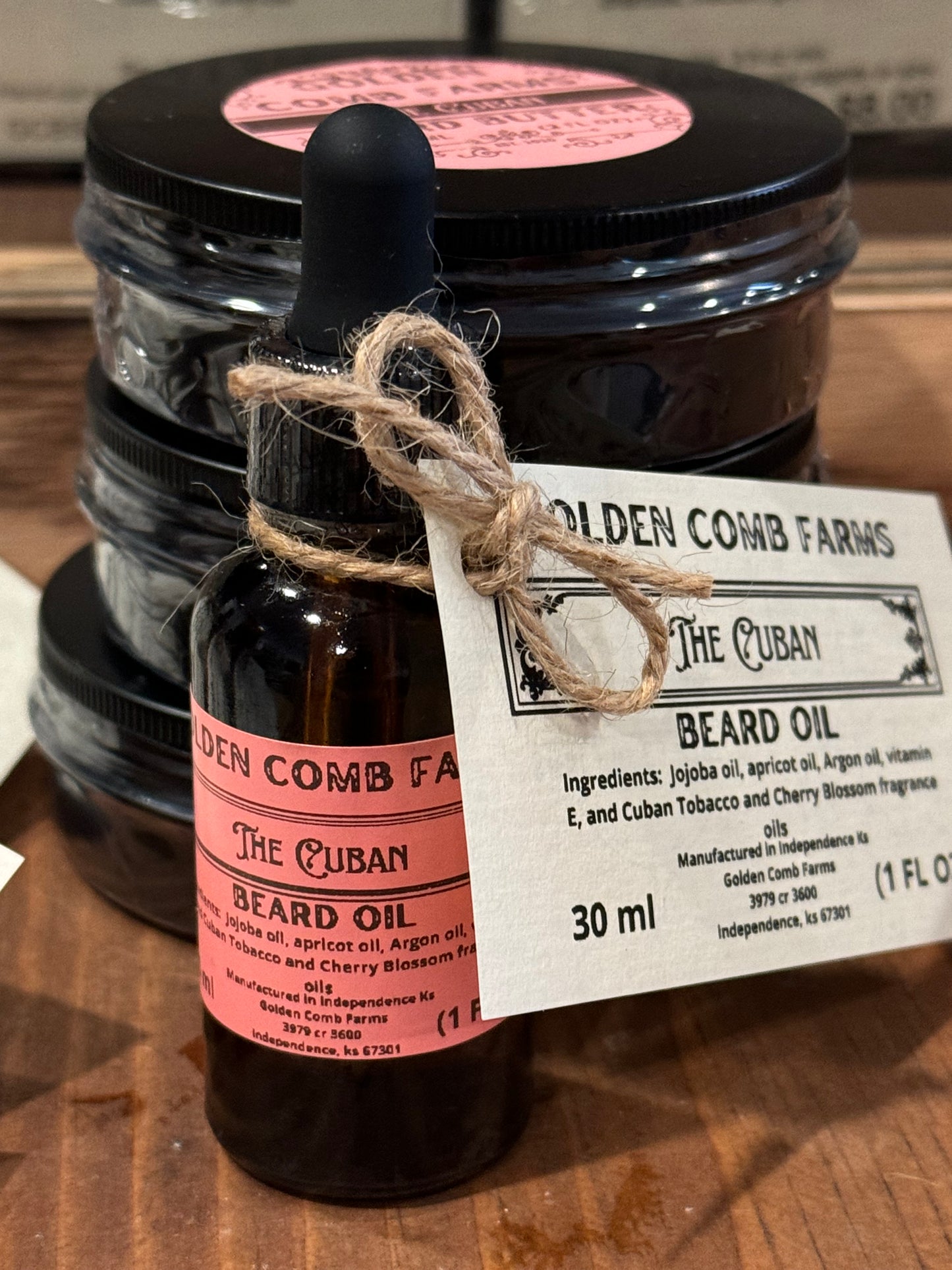 The Cuban Cherry Blossom Beard Oil