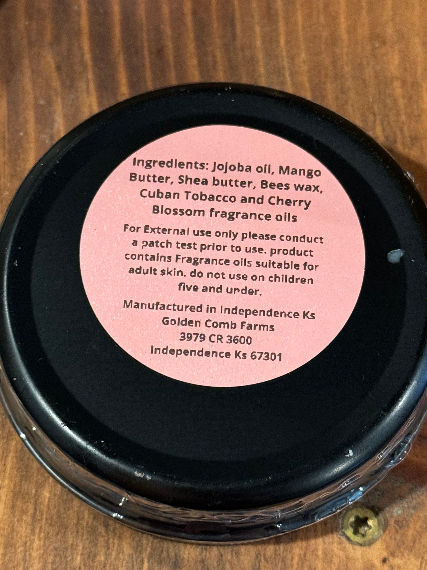 The Cuban Cherry Blossom Beard Butter