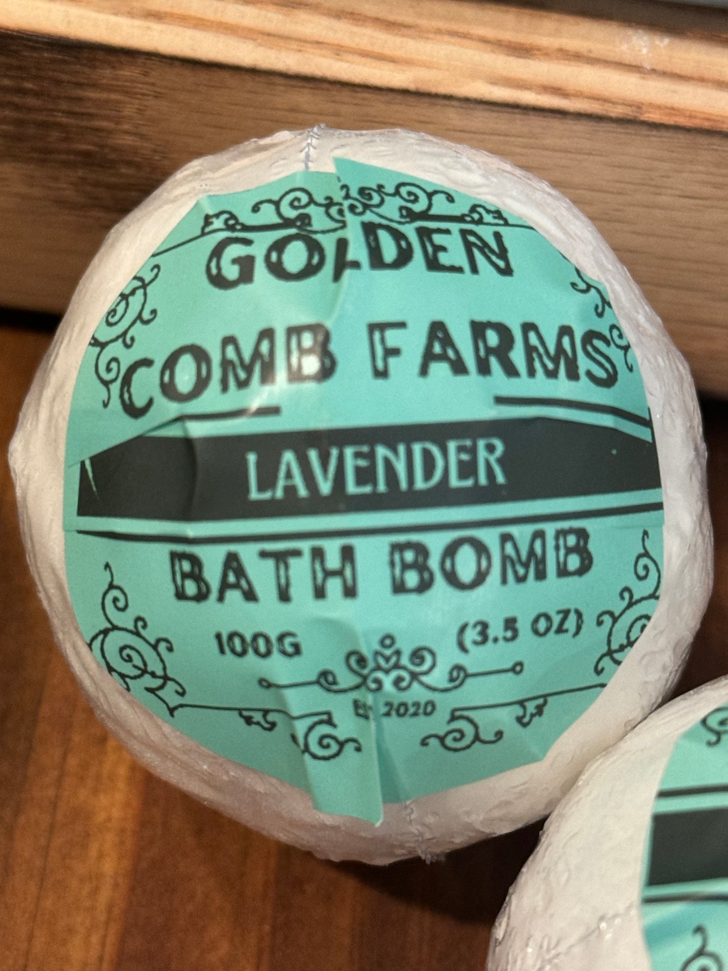 Lavender Goat Milk Bath Bomb