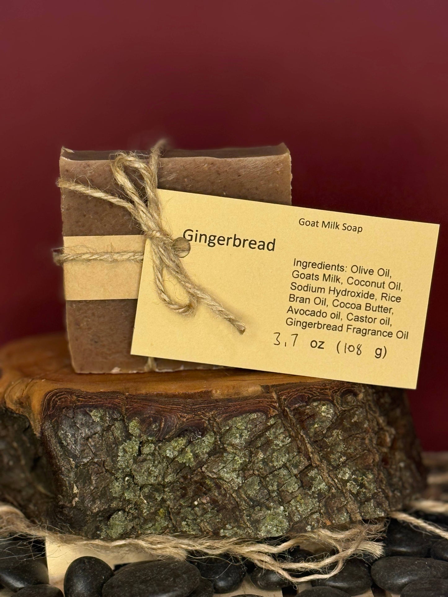Gingerbread Delight Goat Milk Soap Bar