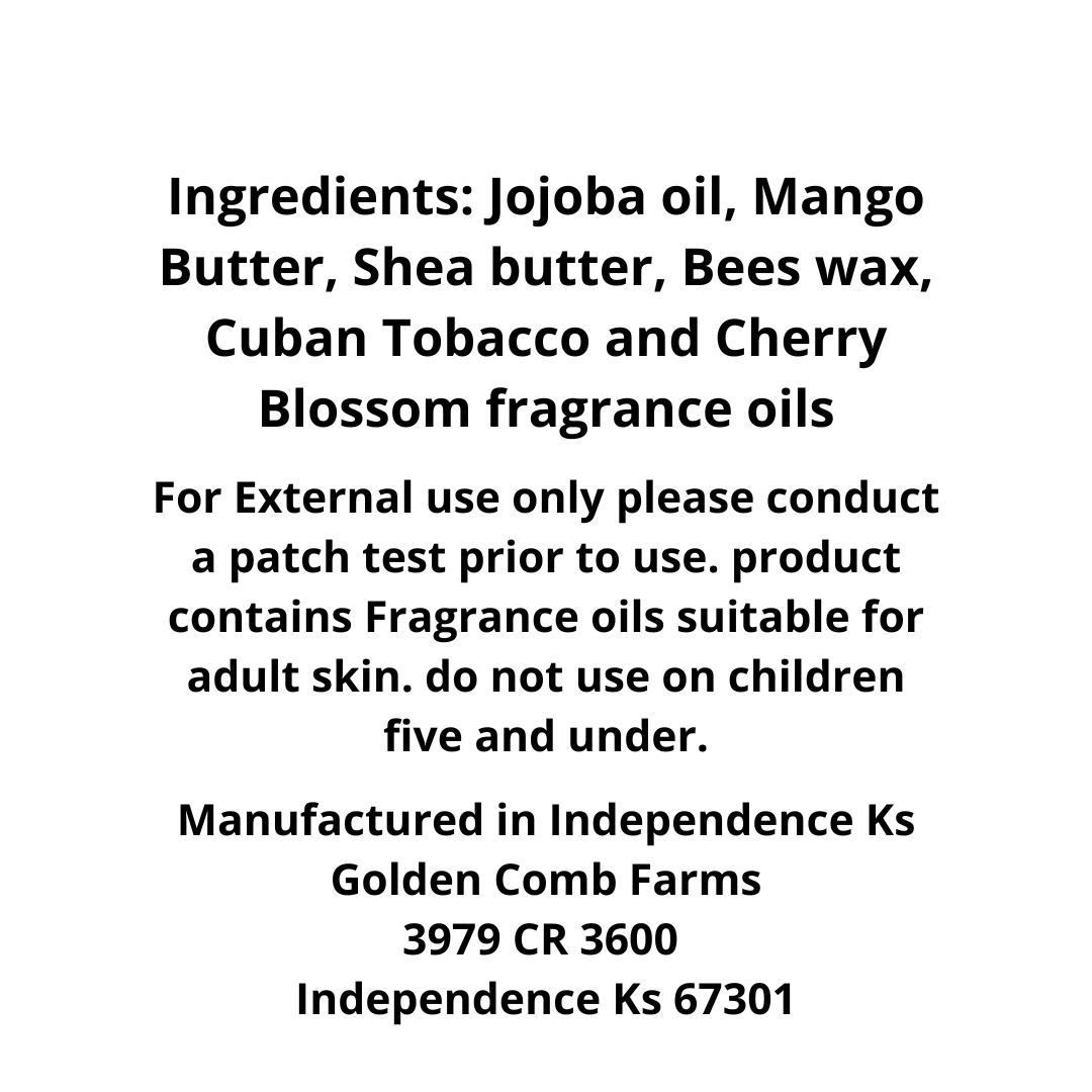 The Cuban Cherry Blossom Beard Butter