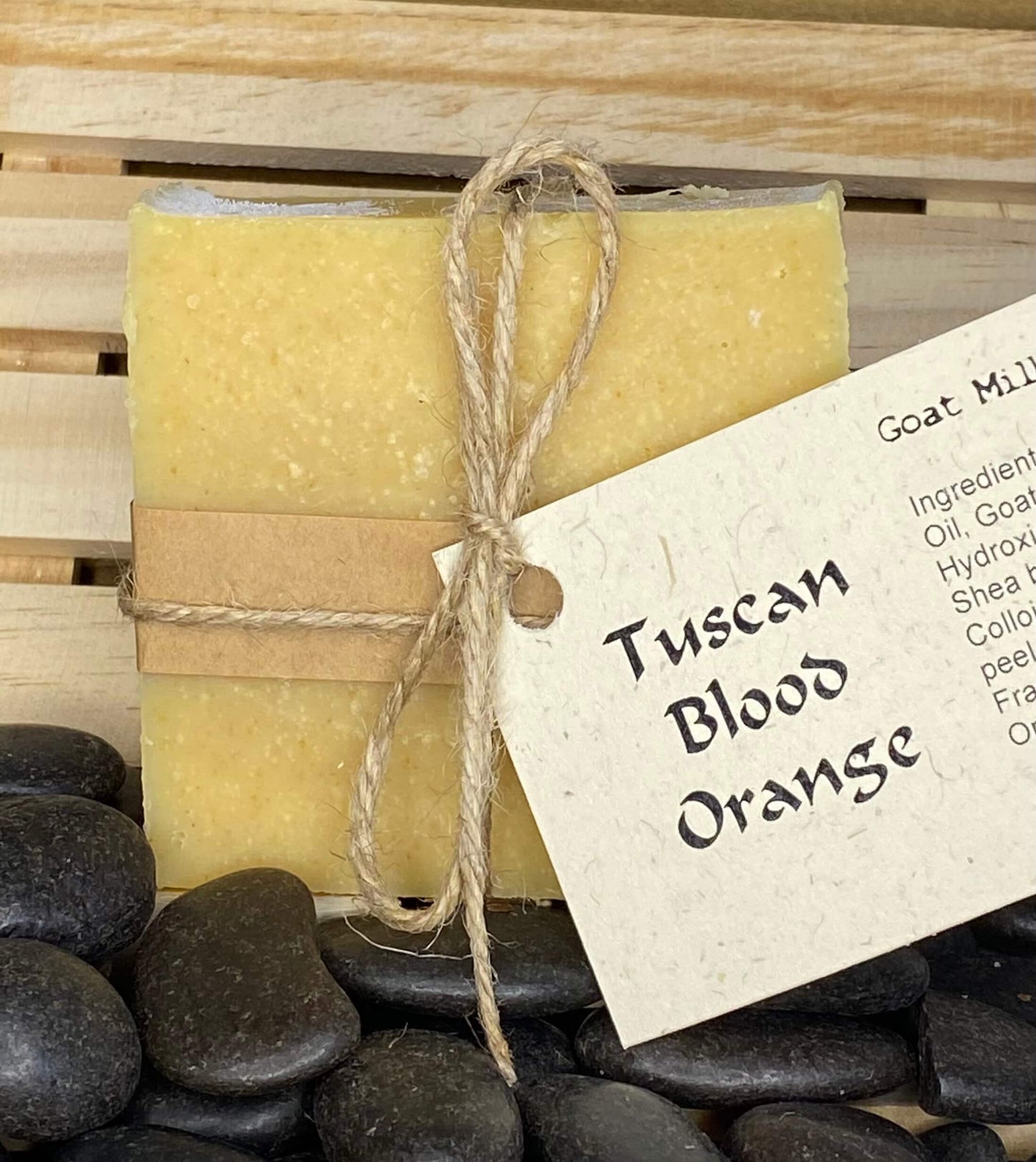 Tuscan Blood Orange Goat Milk Soap Bar