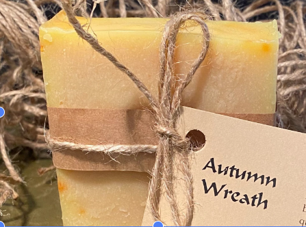 Autumn Wreath Goat Milk Soap Bar