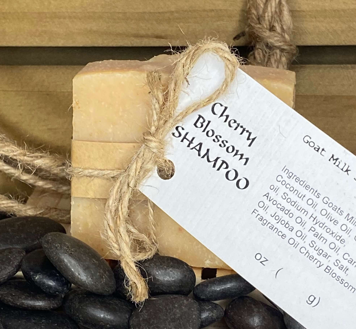 Goat Milk Cherry Blossom Shampoo Bar