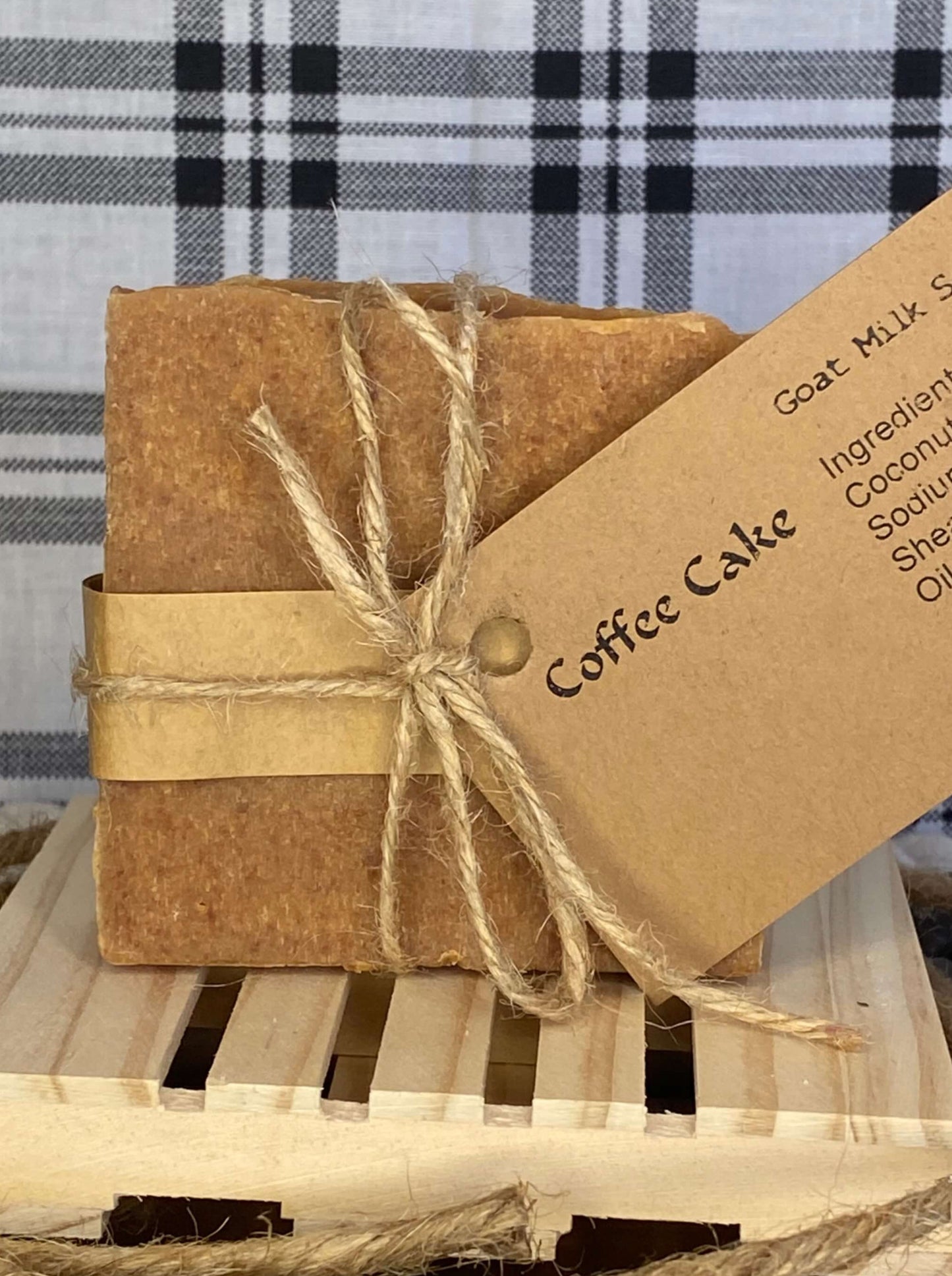 Coffee Cake Goat Milk Soap Bar
