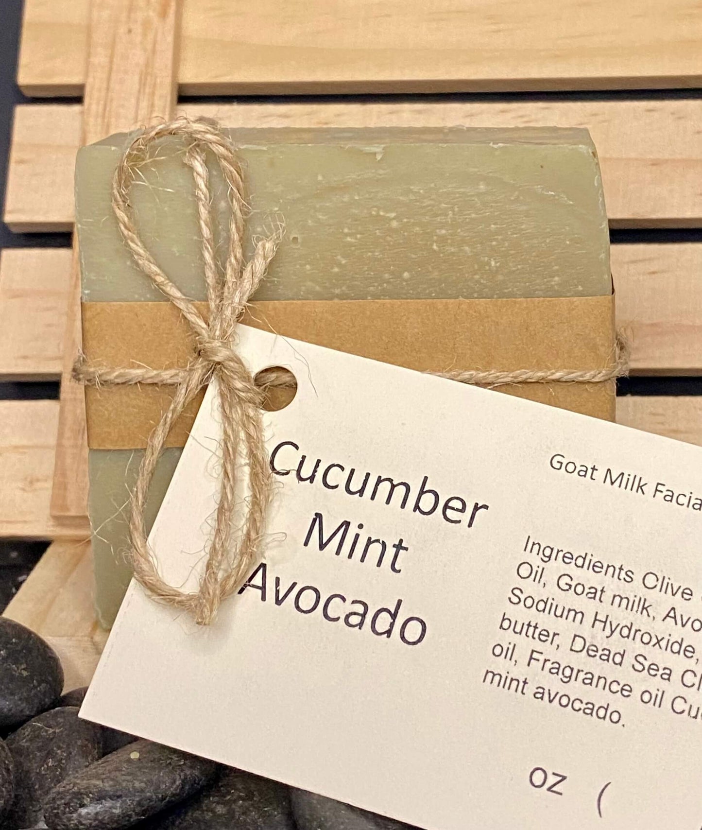 Cucumber Mint Avocado Goat Milk Facial Bar