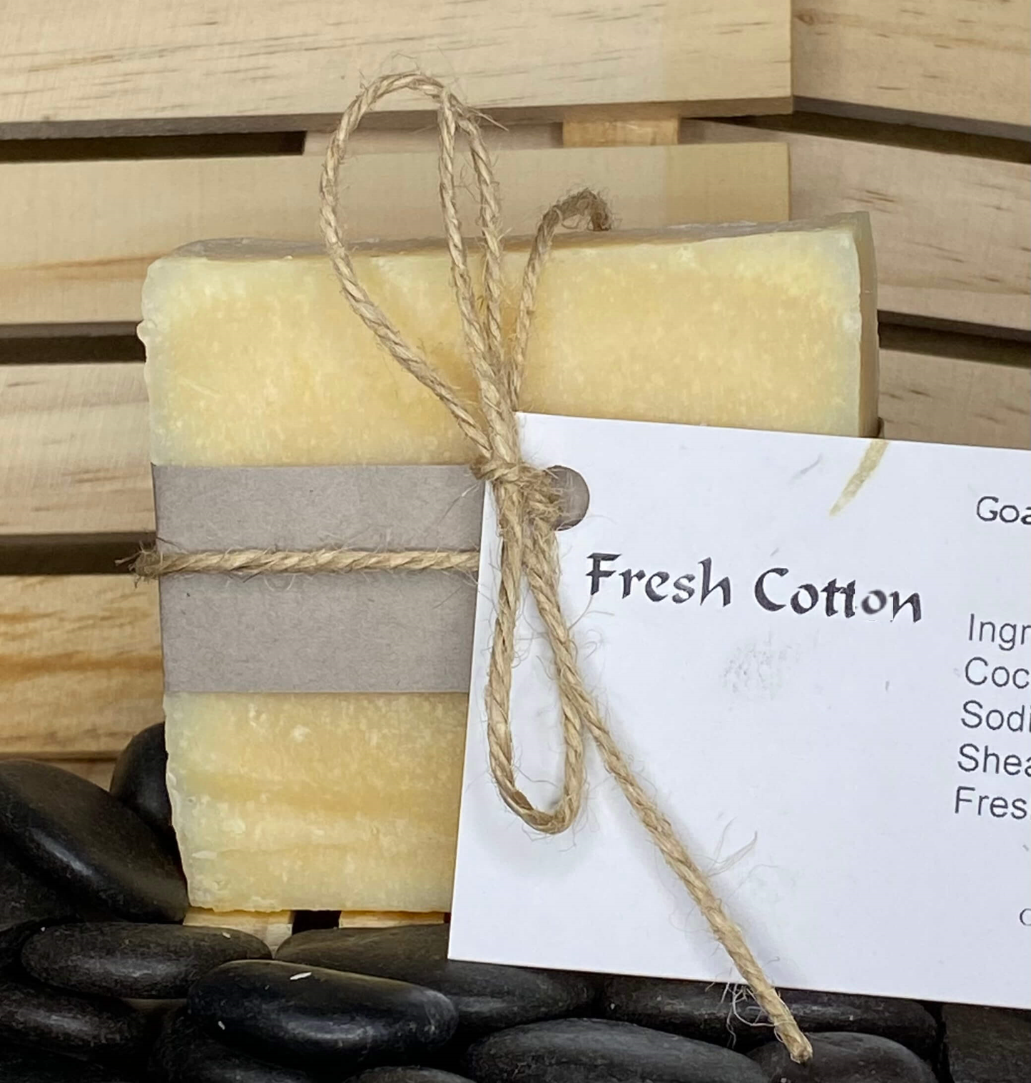 Fresh Cotton Goat Milk Soap Bar