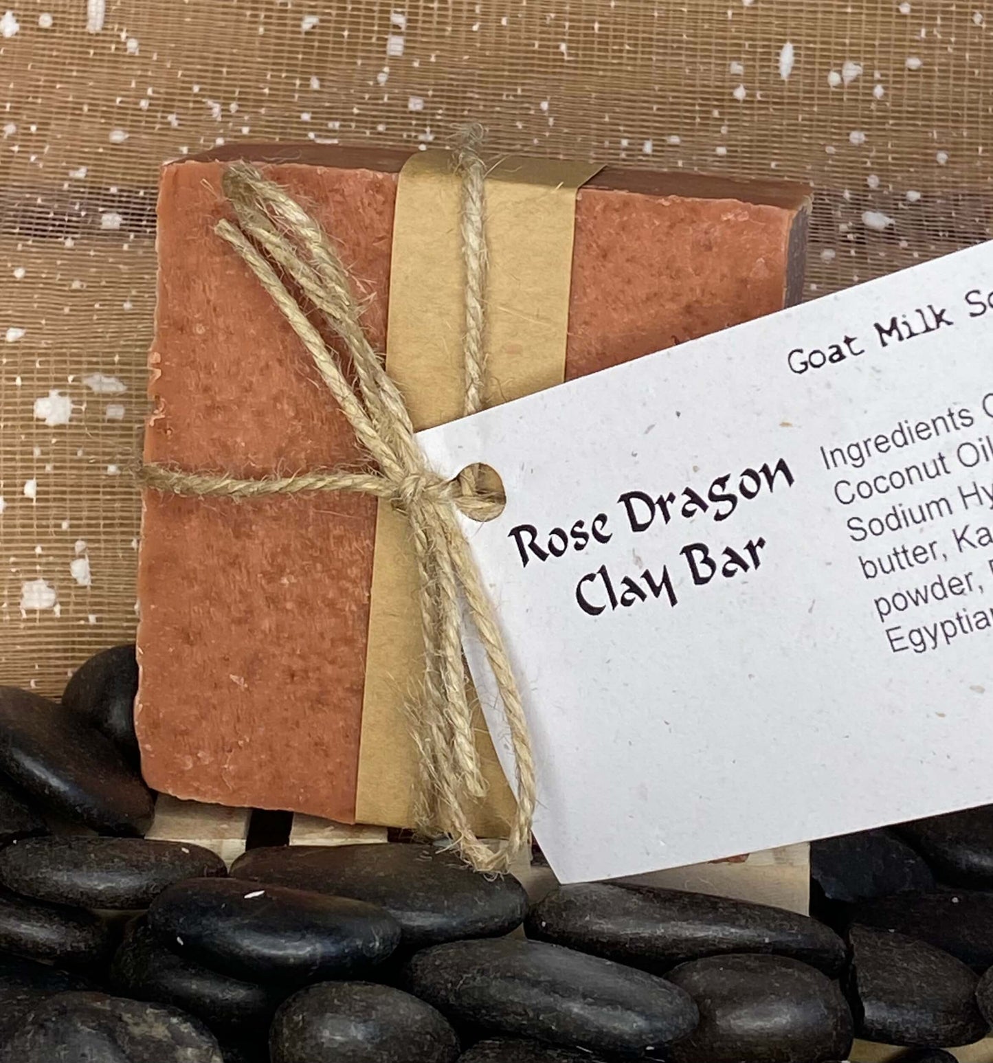 Rose Dragon Goat Milk Soap Bar