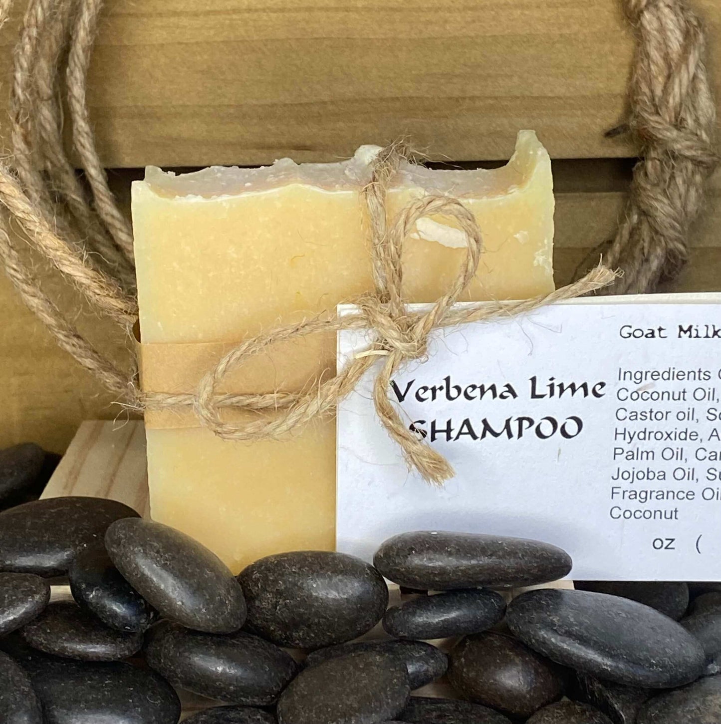 Goat Milk Verbena Lime Shampoo Bar