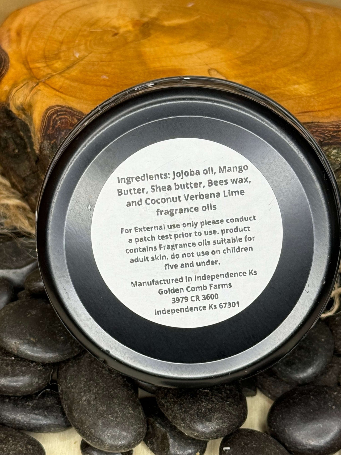 Coconut Verbena Lime Beard Butter