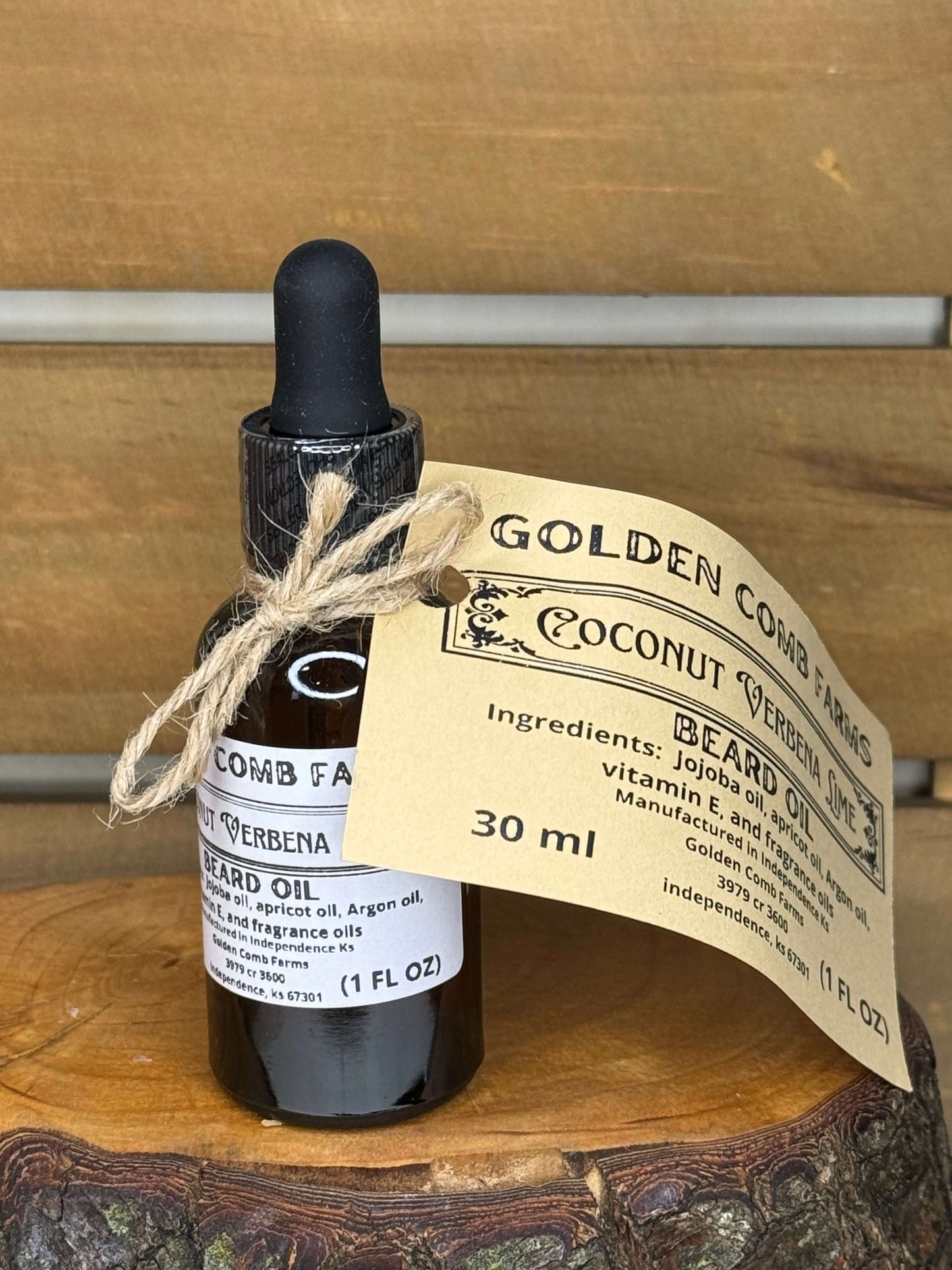 Coconut Verbena Lime Beard Oil
