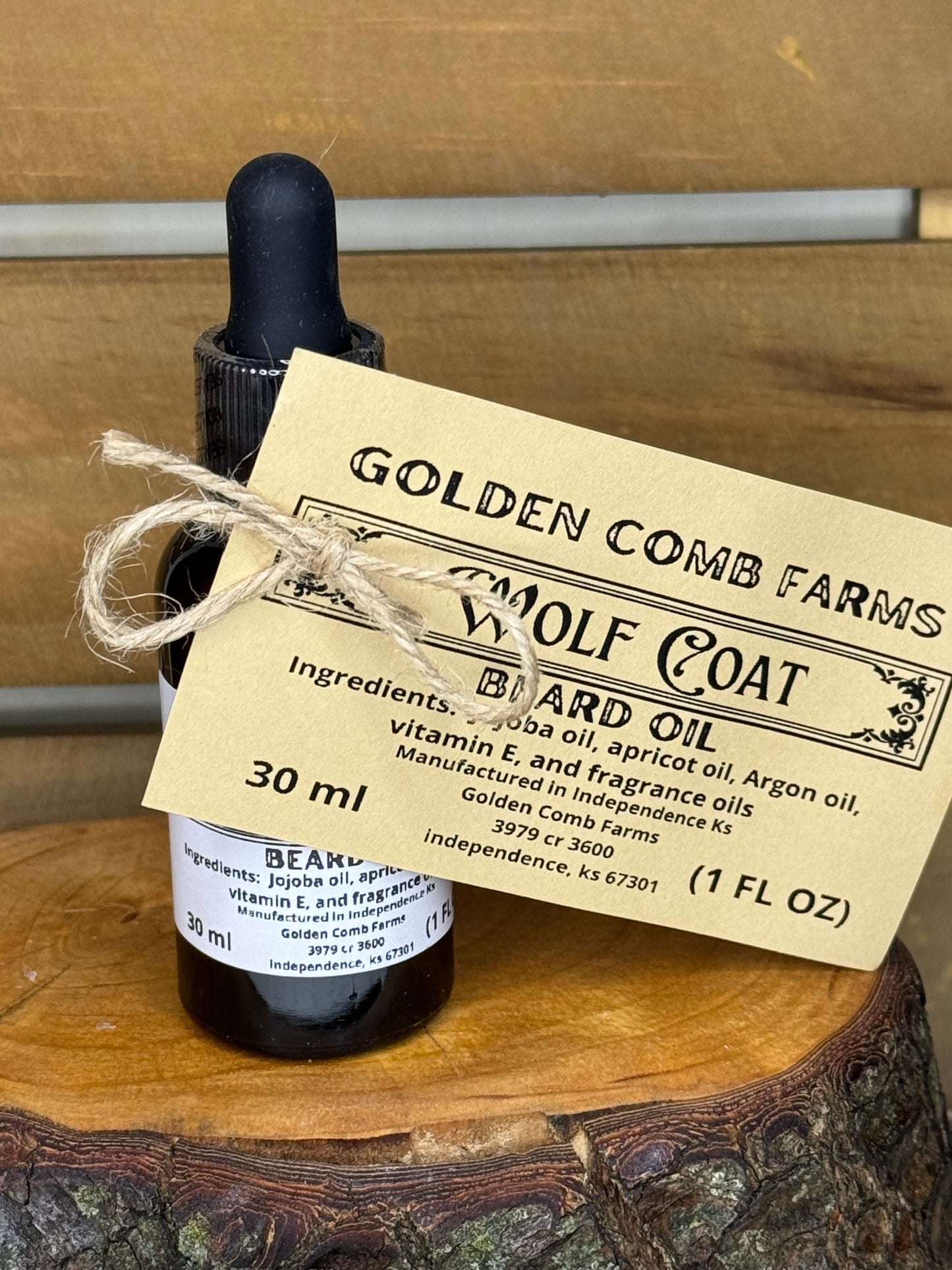 Wolf Coat Beard Oil