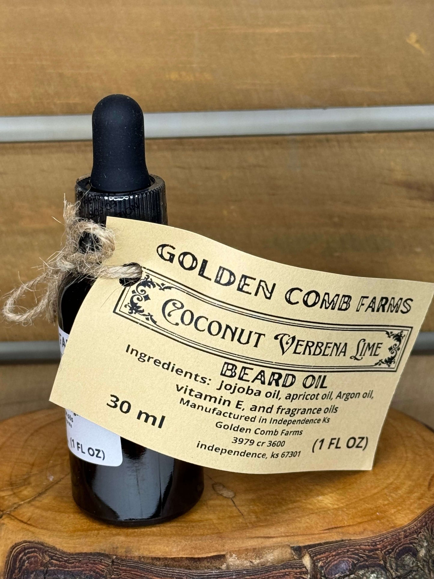Coconut Verbena Lime Beard Oil