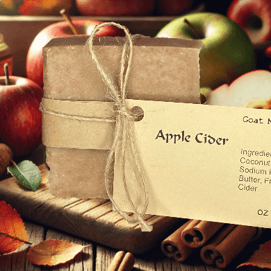 Apple Cider Goat Milk Soap Bar