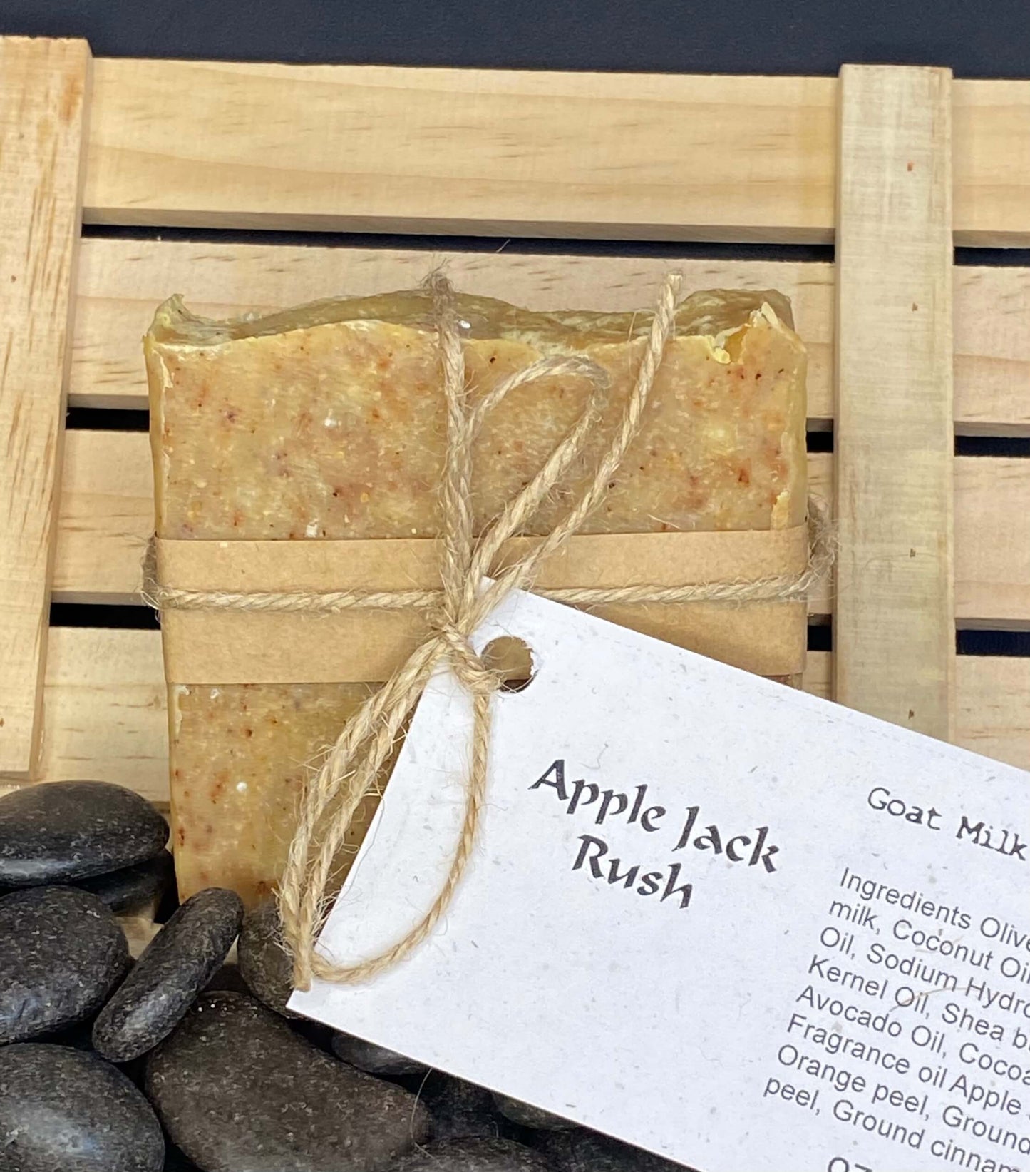 Apple Jack Rush Goat Milk Soap Bar