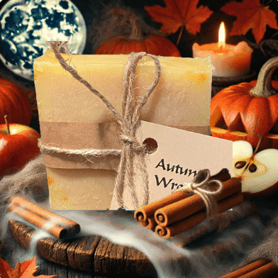 Autumn Wreath Goat Milk Soap Bar