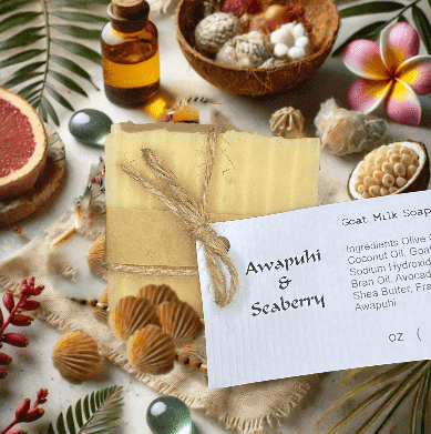Awapuhi Sea Berry Goat Milk Soap Bar