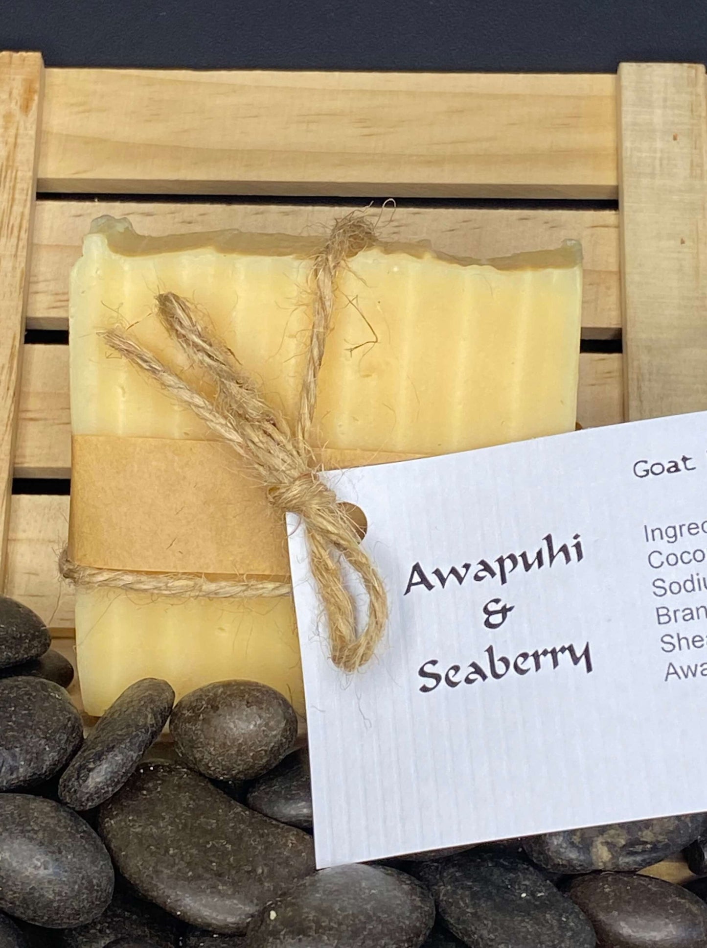 Awapuhi Sea Berry Goat Milk Soap Bar