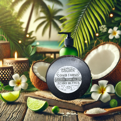 Coconut Verbena Lime Beard Butter