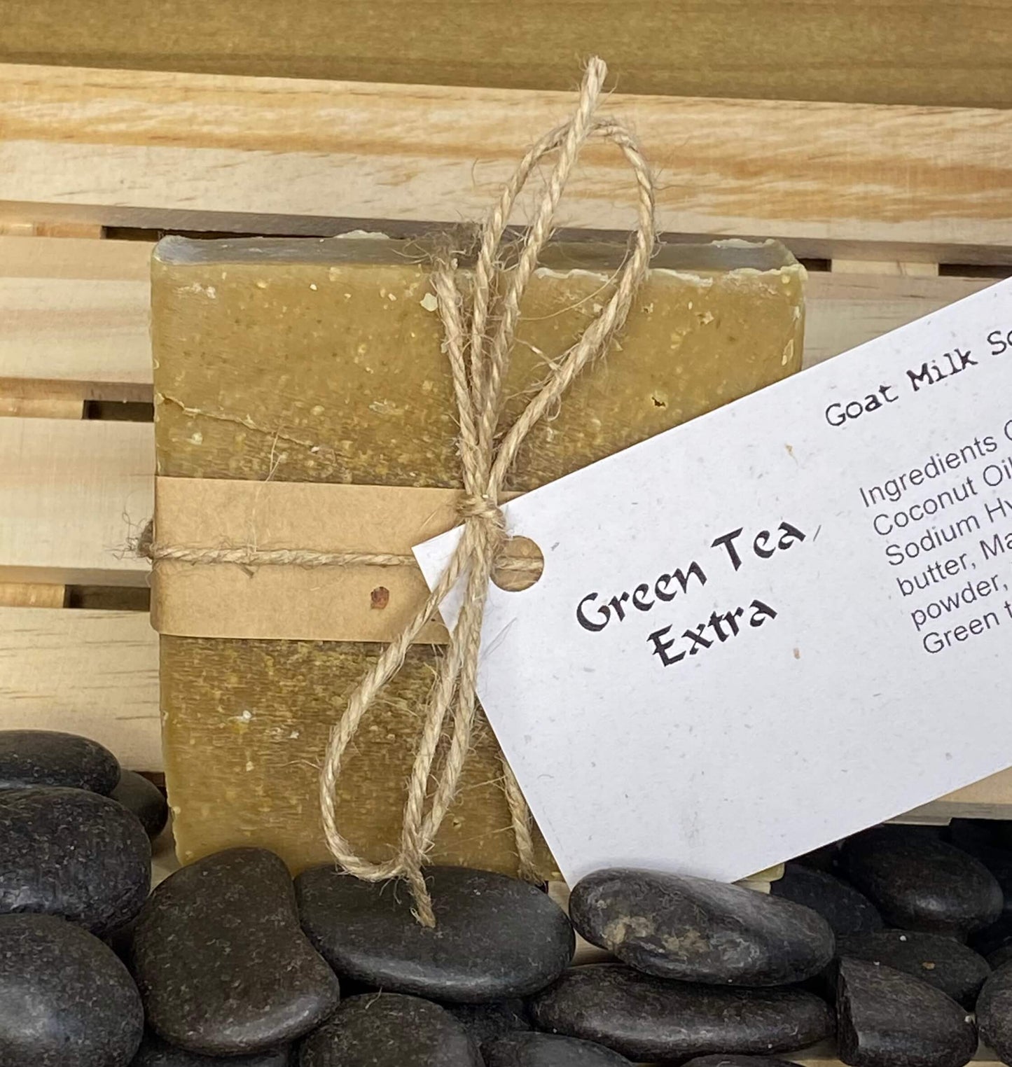 Green Tea Extra Goat Milk Soap Bar