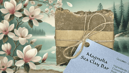 Magnolia Sea Clay Goat Milk Soap Bar