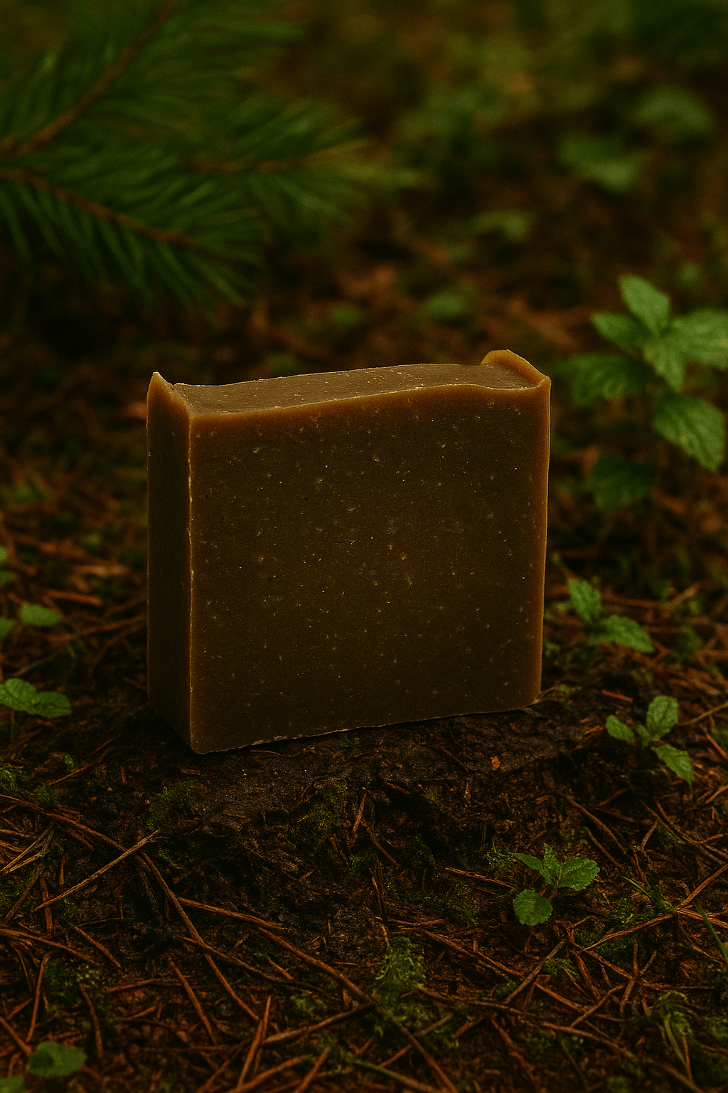 Nude Pine Tar Goat Milk Soap Bar
