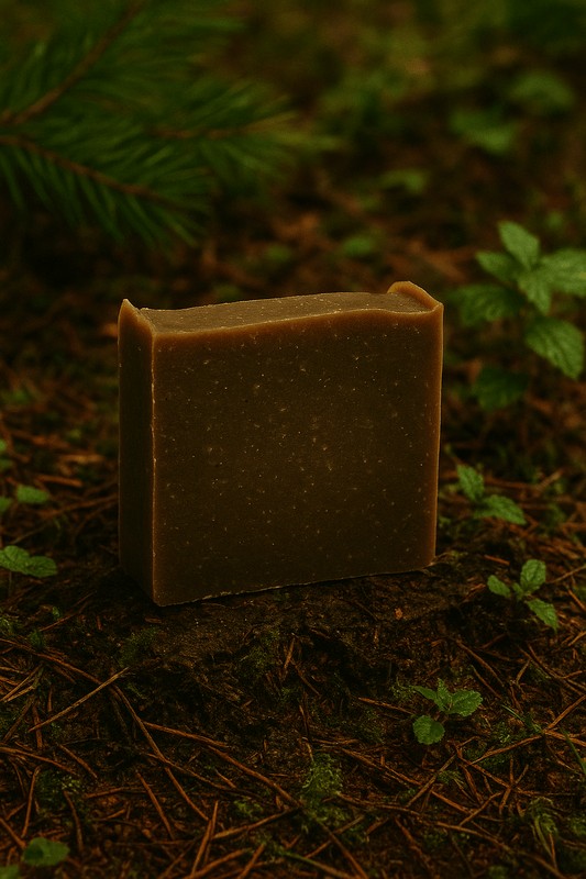Nude Pine Tar Goat Milk Soap Bar