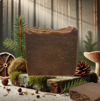 Forest Pine Tar Goat Milk Soap Bar