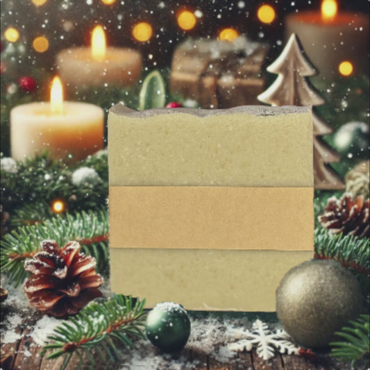 Yule Spruce Goat Milk Soap Bar