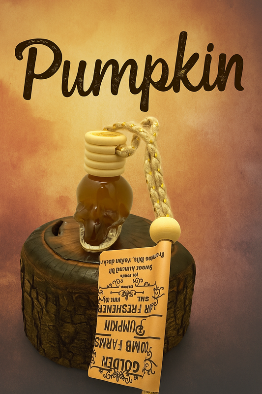 Vehicle Air Freshener Pumpkin