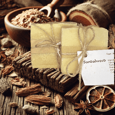 Sandalwood Goat Milk Soap Bar