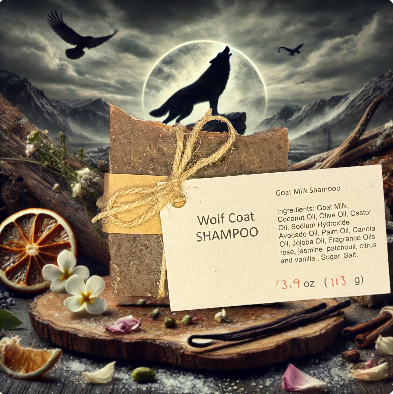 Úlfheðinn Goat Milk Wolf Coat Shampoo Bar